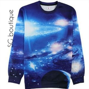 🆕⭐ Mr 1991 blue Galaxy sweatshirt⭐